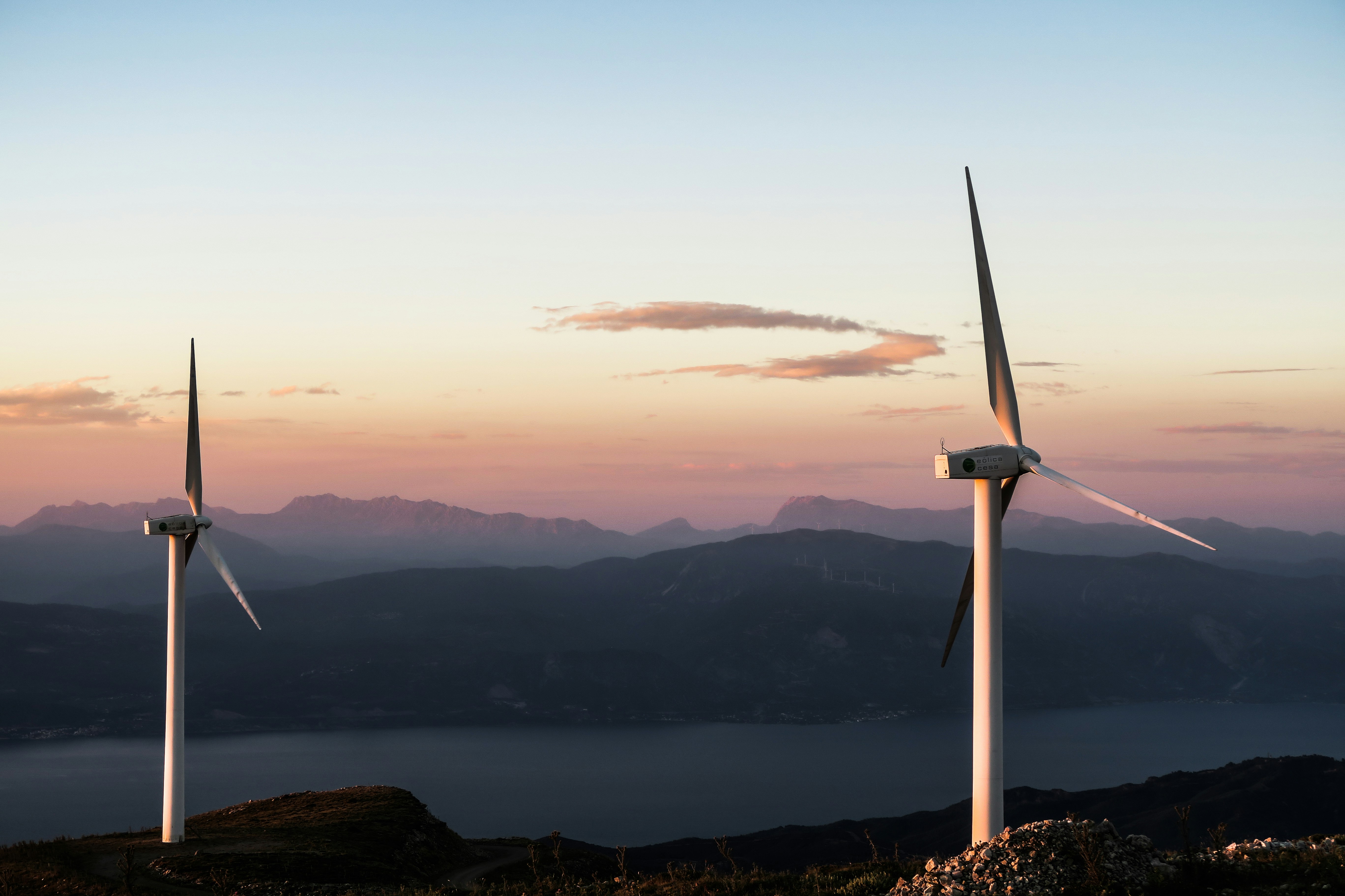 éoliennes à de bergen